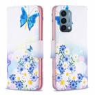 For OnePlus Nord N200 5G Drawing Pattern Leather Phone Case(Butterfly Love) - 1