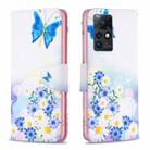 For Infinix Zero X / X Pro Drawing Pattern Leather Phone Case(Butterfly Love) - 1