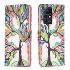 For Infinix Zero X / X Pro Drawing Pattern Leather Phone Case(Tree Life) - 1