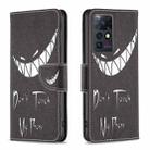 For Infinix Zero X / X Pro Drawing Pattern Leather Phone Case(Smirk) - 1