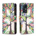 For Infinix Zero X / X Pro Colored Drawing Pattern Zipper Horizontal Flip Phone Leather Case(Tree) - 1