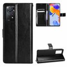 For Xiaomi Redmi Note 11 Pro 4G /5G Retro Crazy Horse Texture Leather Phone Case(Black) - 1