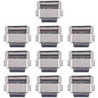 For Samsung Galaxy Z Fold2 5G/W21 5G SM-F916B 10pcs Charging Port Connector - 1