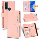 For TCL 20 SE Litchi Texture Zipper Leather Phone Case(Pink) - 1