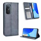 For Honor 50 SE / Huawei nova 9 SE Magnetic Buckle Retro Texture Leather Phone Case(Blue) - 1