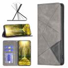 For Honor 60 Prismatic Invisible Magnetic Leather Phone Case(Grey) - 1