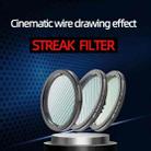 JSR Starlight Drawing Camera Lens Filter, Size:67mm(Streak Blue) - 4