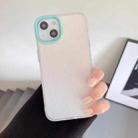 For iPhone 13 Pro Max Laser Pearlescent Glitter Phone Case (Light Blue) - 1