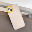 For iPhone 11 Pro Max Laser Pearlescent Glitter Phone Case (Yellow) - 1