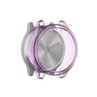 For Garmin Vivomove Luxe & Style TPU Protective Shell(Transparent Purple) - 1