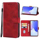 For Huawei nova 9 Leather Phone Case(Red) - 1