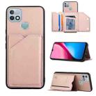 For Infinix Hot 10i / Smart 5 Pro Skin Feel PU + TPU + PC Phone Case(Rose Gold) - 1