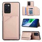 For Infinix Note 10 Pro Skin Feel PU + TPU + PC Phone Case(Rose Gold) - 1