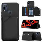 For Infinix Hot 10 Play / 11 Play Skin Feel PU + TPU + PC Phone Case(Black) - 1