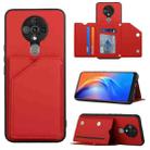 For Tecno Spark 6 Skin Feel PU + TPU + PC Phone Case(Red) - 1