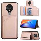 For Tecno Spark 6 Skin Feel PU + TPU + PC Phone Case(Rose Gold) - 1