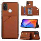 For Tecno Spark 5 Air / 6 Air Skin Feel PU + TPU + PC Phone Case(Brown) - 1