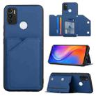 For Tecno Spark 5 Air / 6 Air Skin Feel PU + TPU + PC Phone Case(Blue) - 1