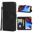 For Motorola Moto E7 Power 2021 Leather Phone Case(Black) - 1