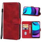 For Motorola Moto E20 / E30 / E40 & Lenovo K14 Plus Leather Phone Case(Red) - 1