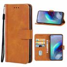 For Motorola Moto Edge S / G100 Leather Phone Case(Brown) - 1