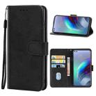 For Motorola Moto Edge S / G100 Leather Phone Case(Black) - 1