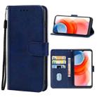 For Motorola Moto G Play 2021 Leather Phone Case(Blue) - 1