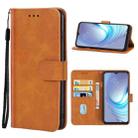 For Motorola Moto G50 4G Leather Phone Case(Brown) - 1