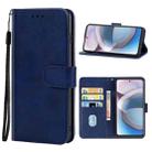 For Motorola Moto G 5G / One 5G Ace Leather Phone Case(Blue) - 1