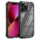 For iPhone 13 Pro TPU + PC Lens Protection Phone Case (Black) - 1