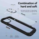For iPhone 12 / 12 Pro TPU + PC Lens Protection Phone Case(Black) - 2