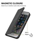 For OPPO Realme C31 4G Global Woven Texture Stitching Magnetic PU Leather Phone Case(Black) - 6