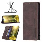 For Infinix Note 11 Magnetic RFID Anti-Theft Leather Phone Case(Brown) - 1