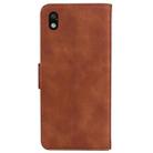 For Sony Xperia Ace III Skin Feel Pure Color Flip Leather Phone Case(Brown) - 3