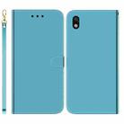 For Sony Xperia Ace III Imitated Mirror Surface Horizontal Flip Leather Phone Case(Blue) - 1