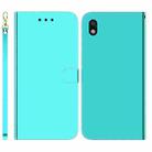 For Sony Xperia Ace III Imitated Mirror Surface Horizontal Flip Leather Phone Case(Mint Green) - 1