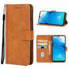 For Itel A26 Leather Phone Case(Brown) - 1