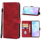 For ZTE Axon 40 Ultra Leather Phone Case(Red) - 1