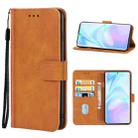 For ZTE Axon 40 Ultra Leather Phone Case(Brown) - 1