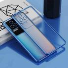 For Xiaomi Redmi K50 / K50 Pro Electroplated Frosted Phone Case(Blue) - 1