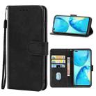 For Infinix Note 8 Leather Phone Case(Black) - 1