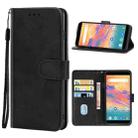 For UMIDIGI A3S Leather Phone Case(Black) - 1