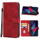 For Wiko Power U30 Leather Phone Case(Red) - 1