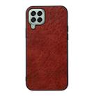 For Samsung Galaxy M33 5G Crazy Horse Texture PU Phone Case(Coffee) - 1