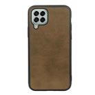 For Samsung Galaxy M33 5G Two-color Calf Texture PU Phone Case(Green) - 1