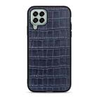 For Samsung Galaxy M33 5G Crocodile Texture Genuine Leather Phone Case(Blue) - 1