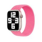 130mm Nylon Braided Watch Band For Apple Watch Series 8&7 41mm / SE 2&6&SE&5&4 40mm / 3&2&1 38mm(Pink) - 1