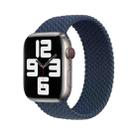 150mm Nylon Braided Watch Band For Apple Watch Ultra 49mm / Series 8&7 45mm / SE 2&6&SE&5&4 44mm / 3&2&1 42mm(Dark Blue) - 1