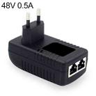 48V 0.5A Router AP Wireless POE / LAD Power Adapter(EU Plug) - 1