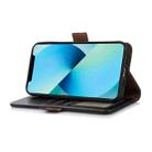 For Samsung Galaxy S22 Ultra 5G Crazy Horse Top Layer Cowhide Leather Phone Case(Black) - 5